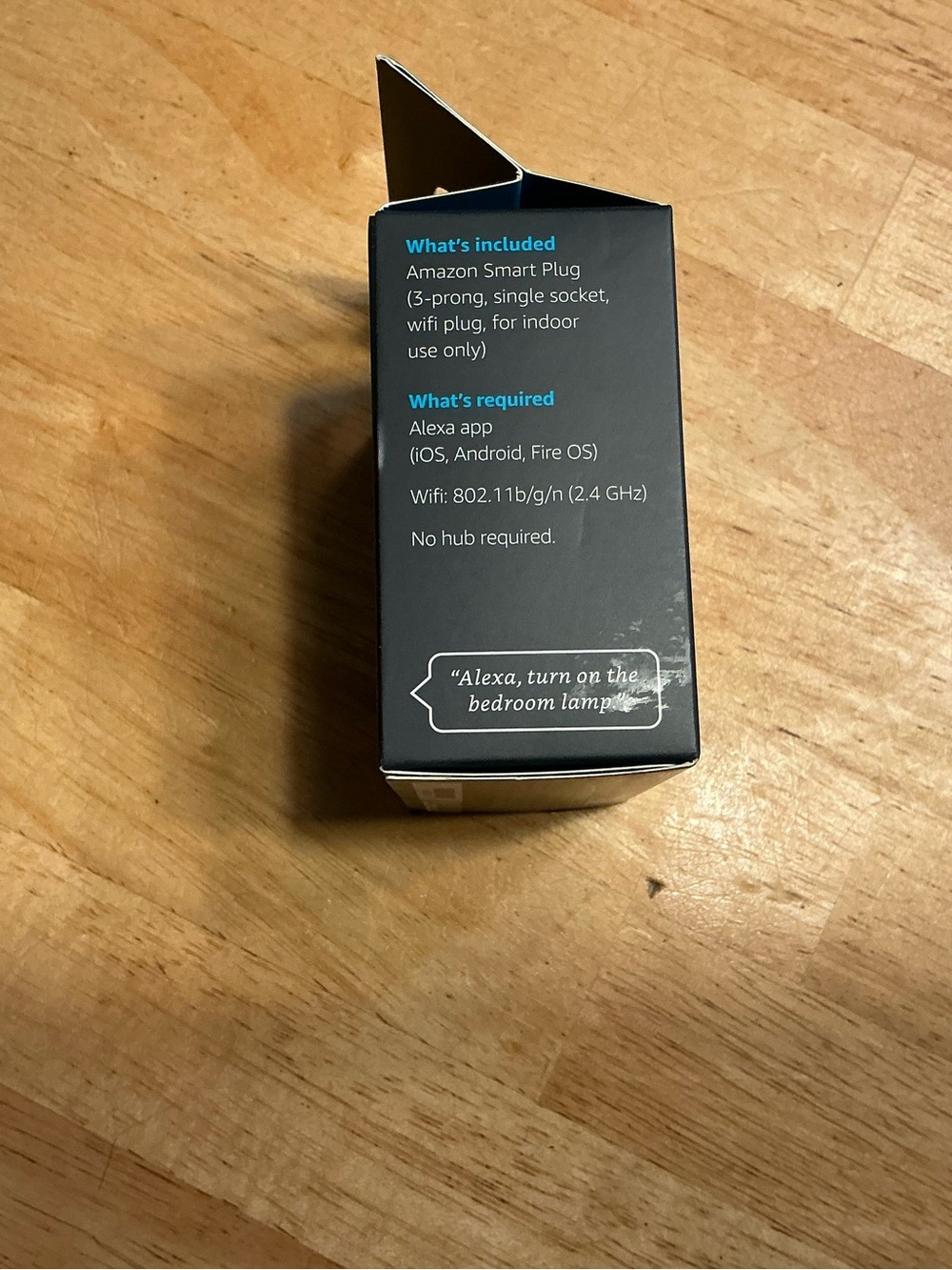 Amazon White Smart Plug - Wi‑Fi Outlet Adapter - Picture 4 of 4